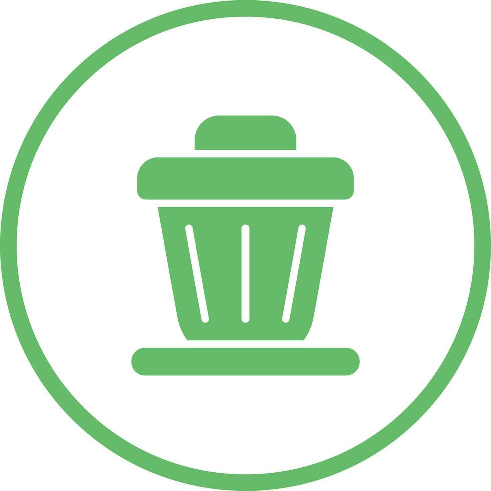 Trash bin Vector Icon