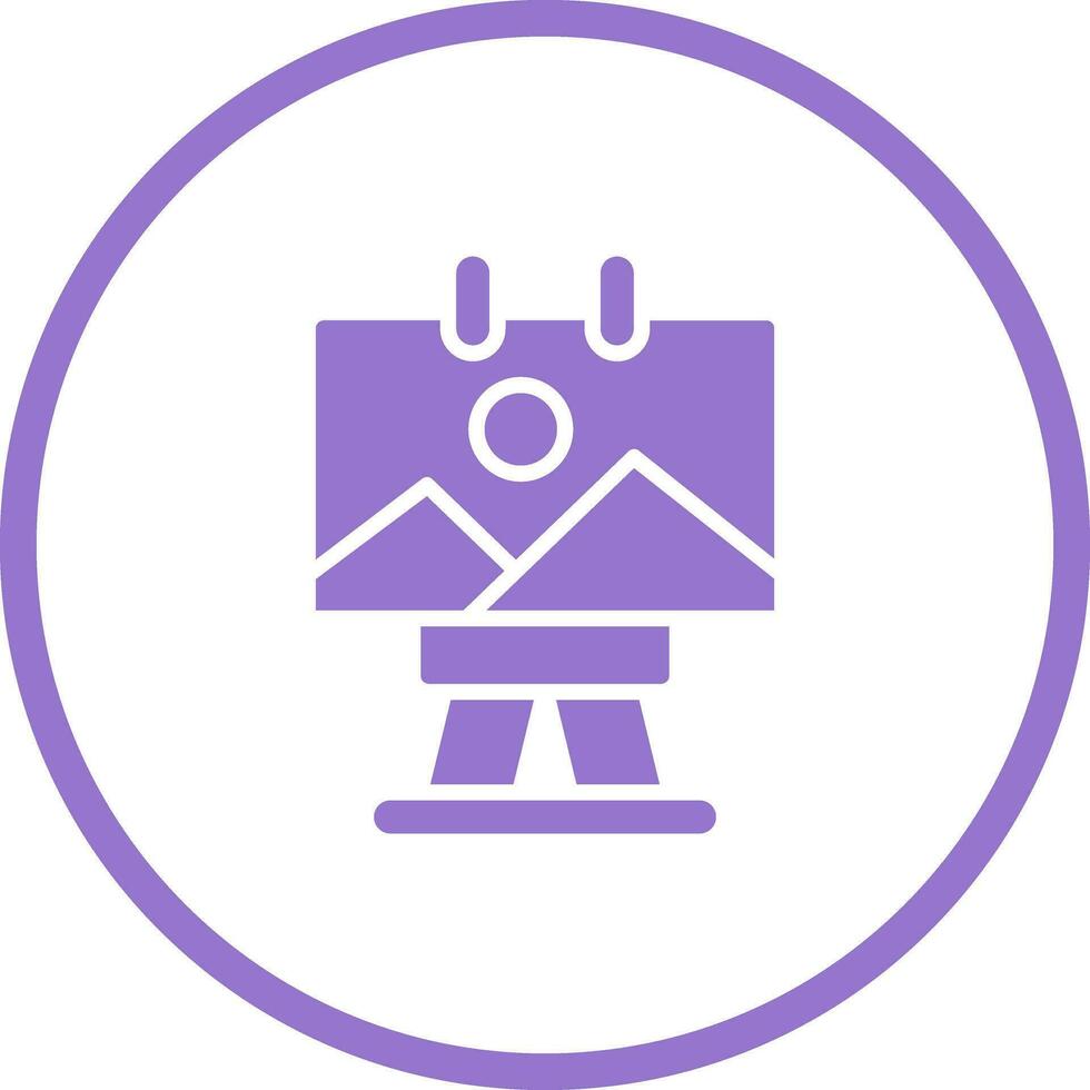 Canvas Vector Icon