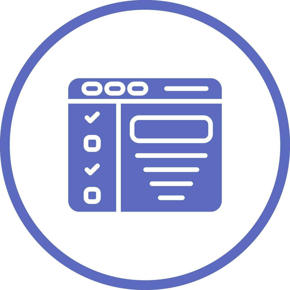 Design Brief Vector Icon