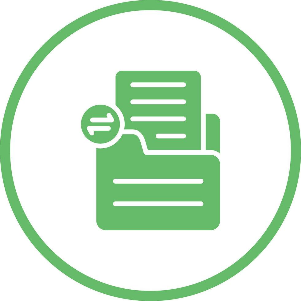 Document Share Vector Icon