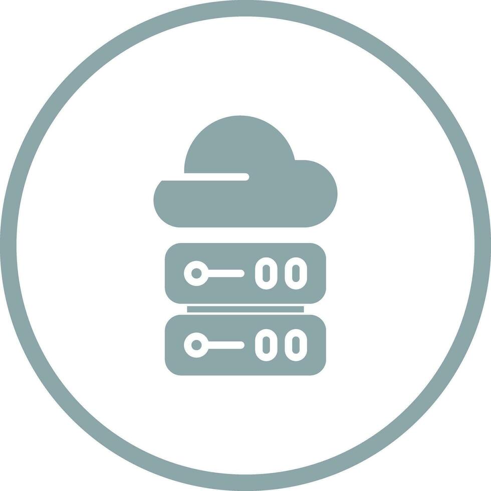 Cloud Computing Vector Icon