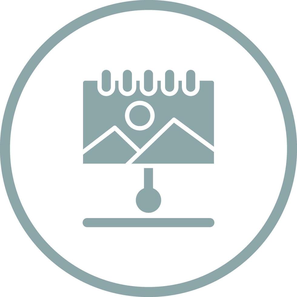 Canvas Vector Icon