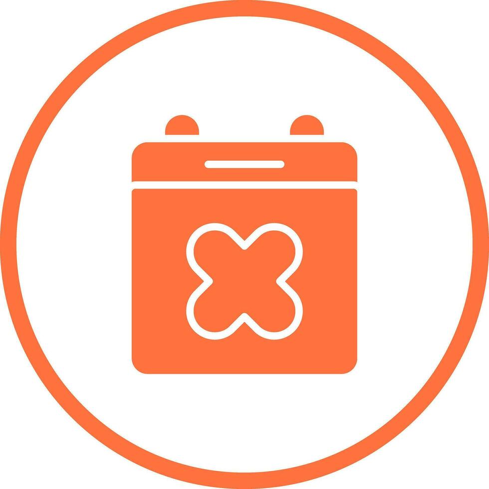 Calendar Xmark Vector Icon