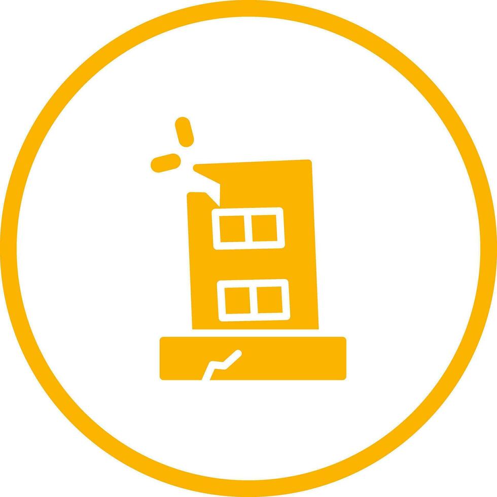 Facility Damage Vector Icon