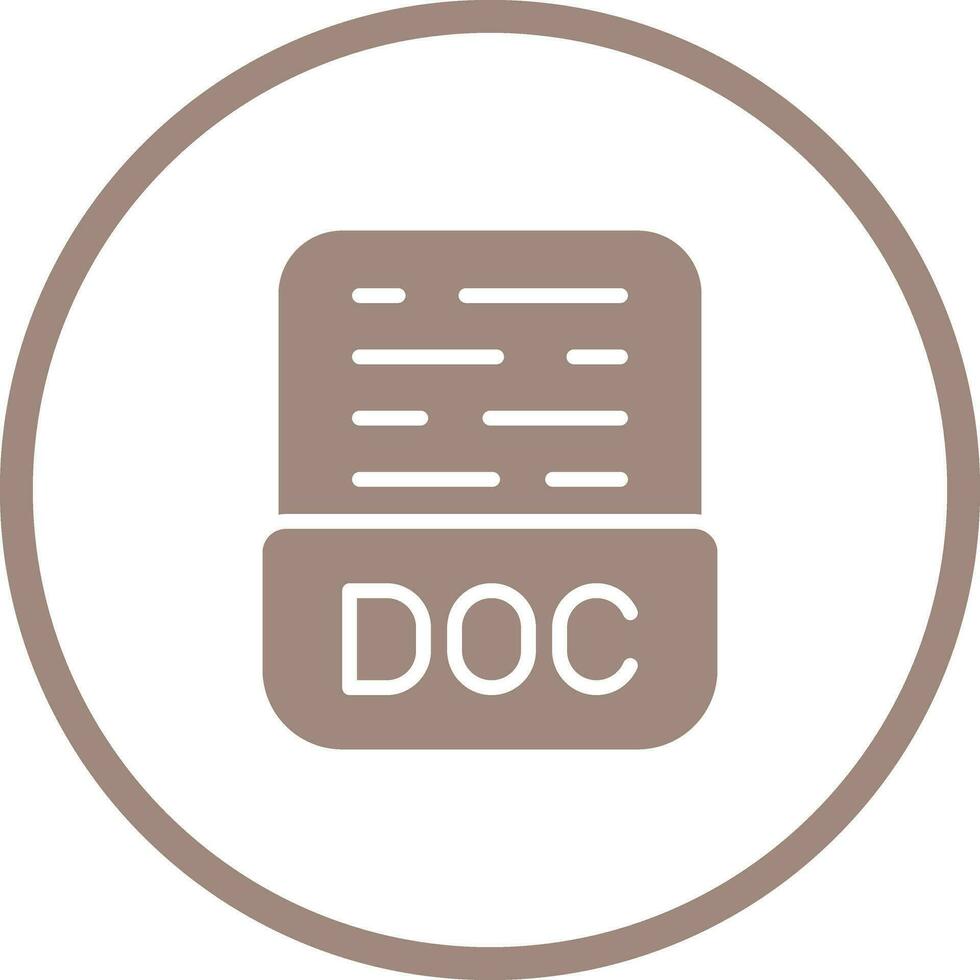 DOC Vector Icon
