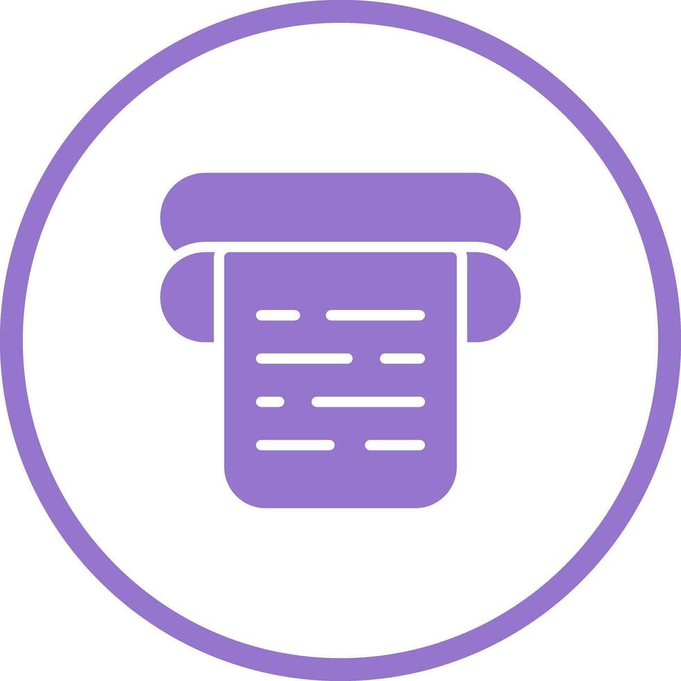 Printing Press Vector Icon