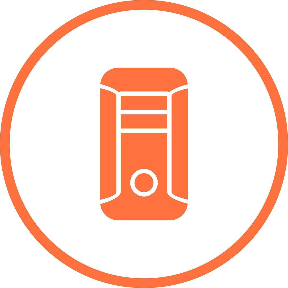 Cpu Tower Vector Icon