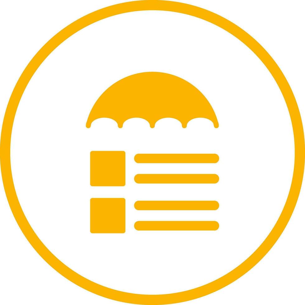 Risk Management Vector Icon