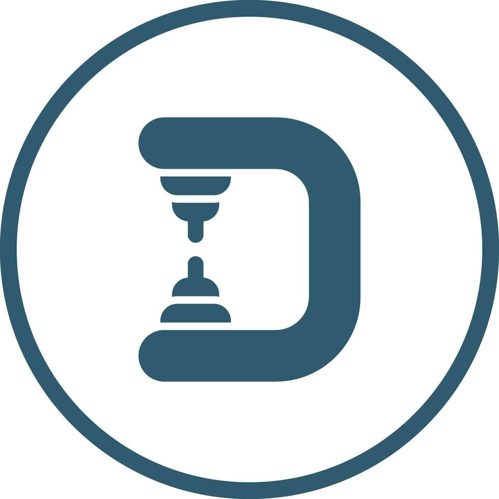 Drill press Vector Icon