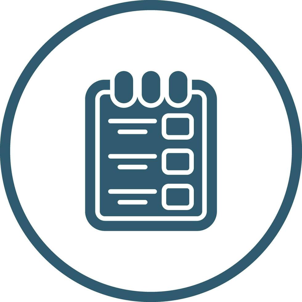 Task list with clipboard Vector Icon