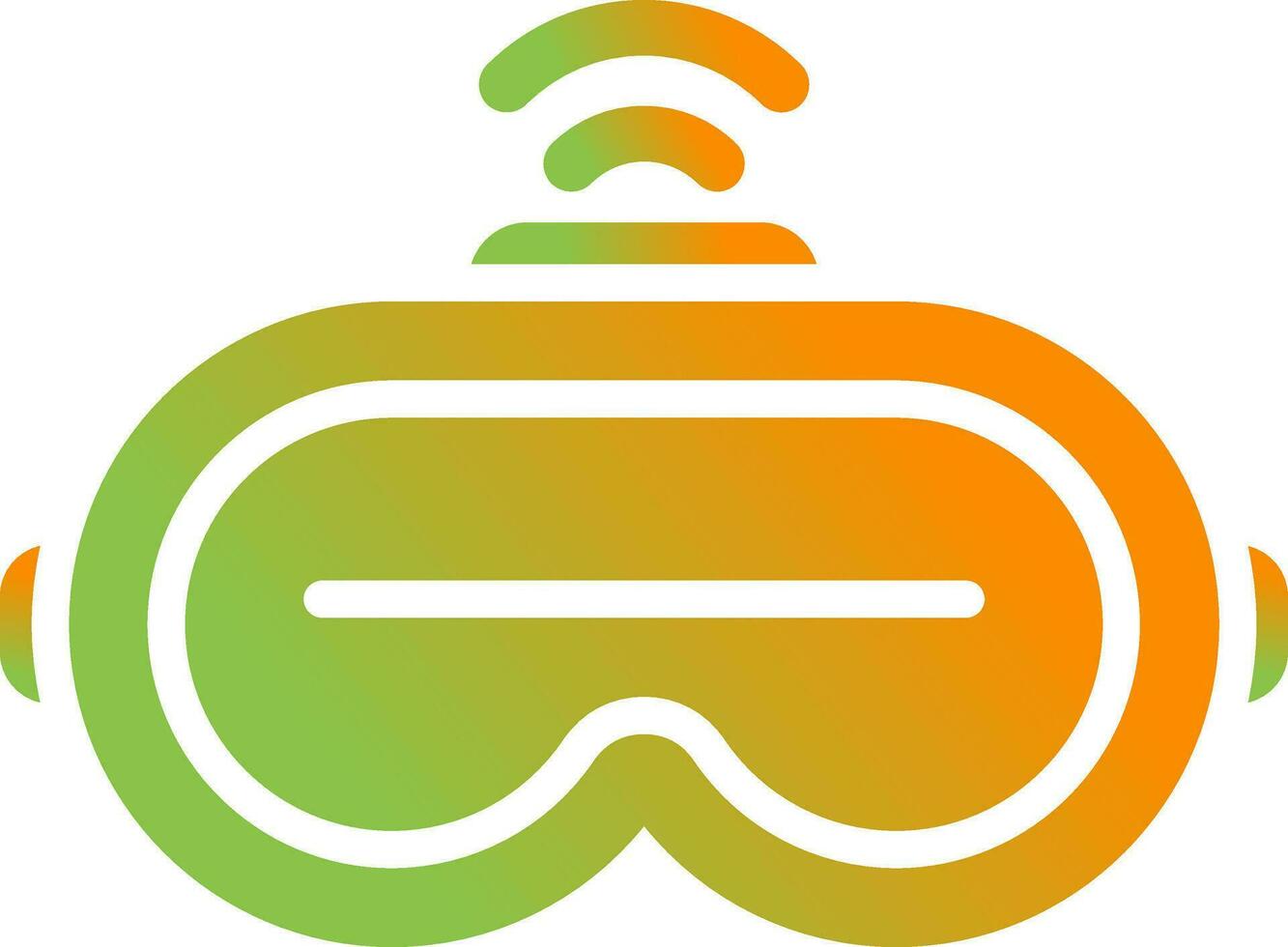 Augmented Reality Headset Vector Icon