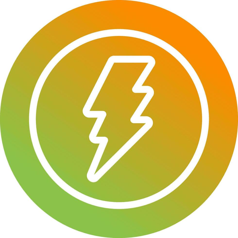 Lightning bolt Vector Icon
