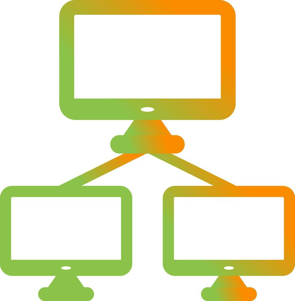 Network Monitoring Vector Icon