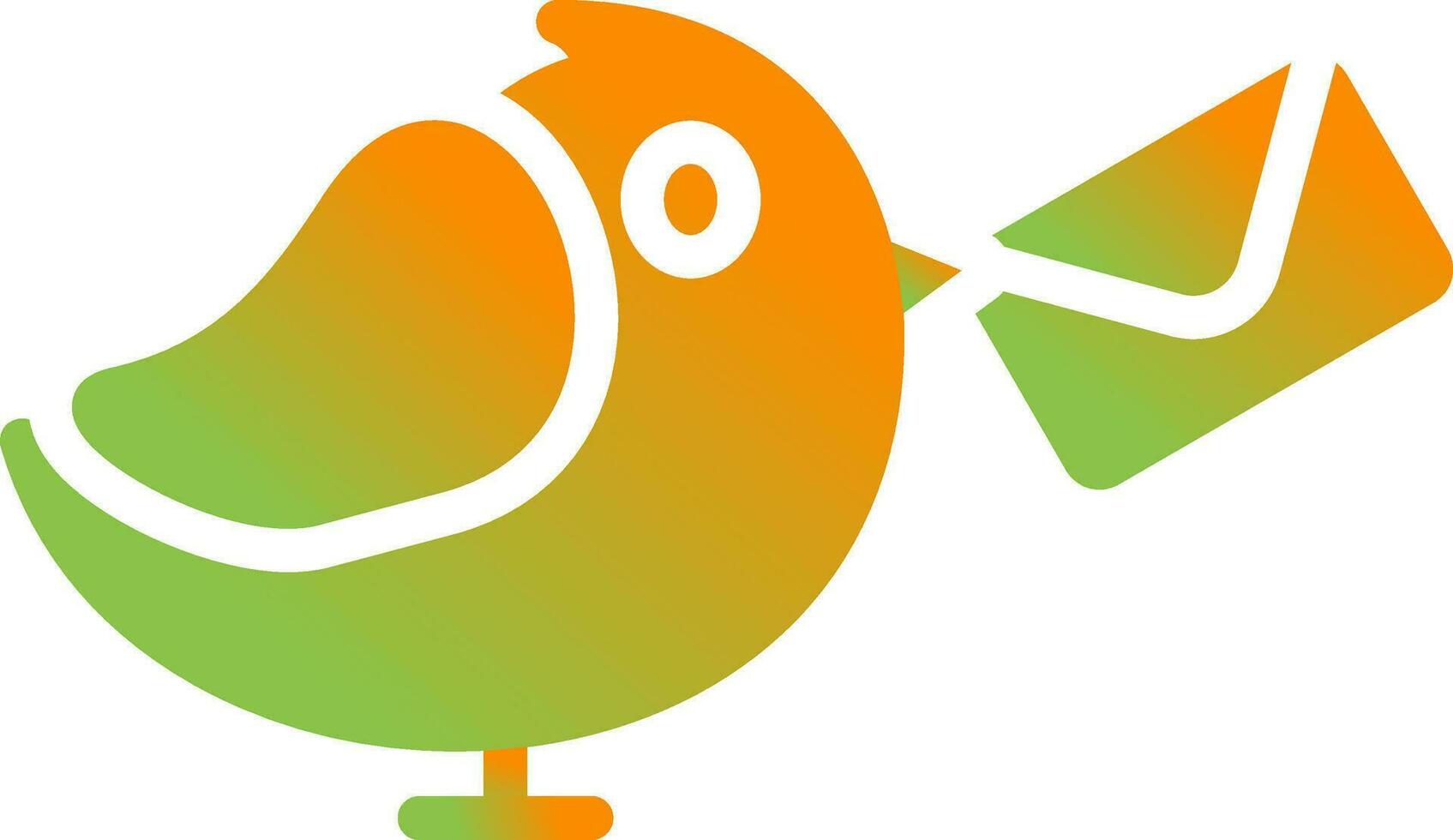 Carrier Pigeon Vector Icon