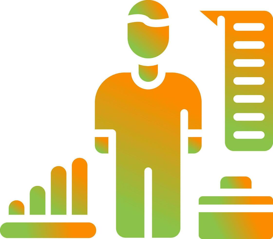 HR Analytics Vector Icon