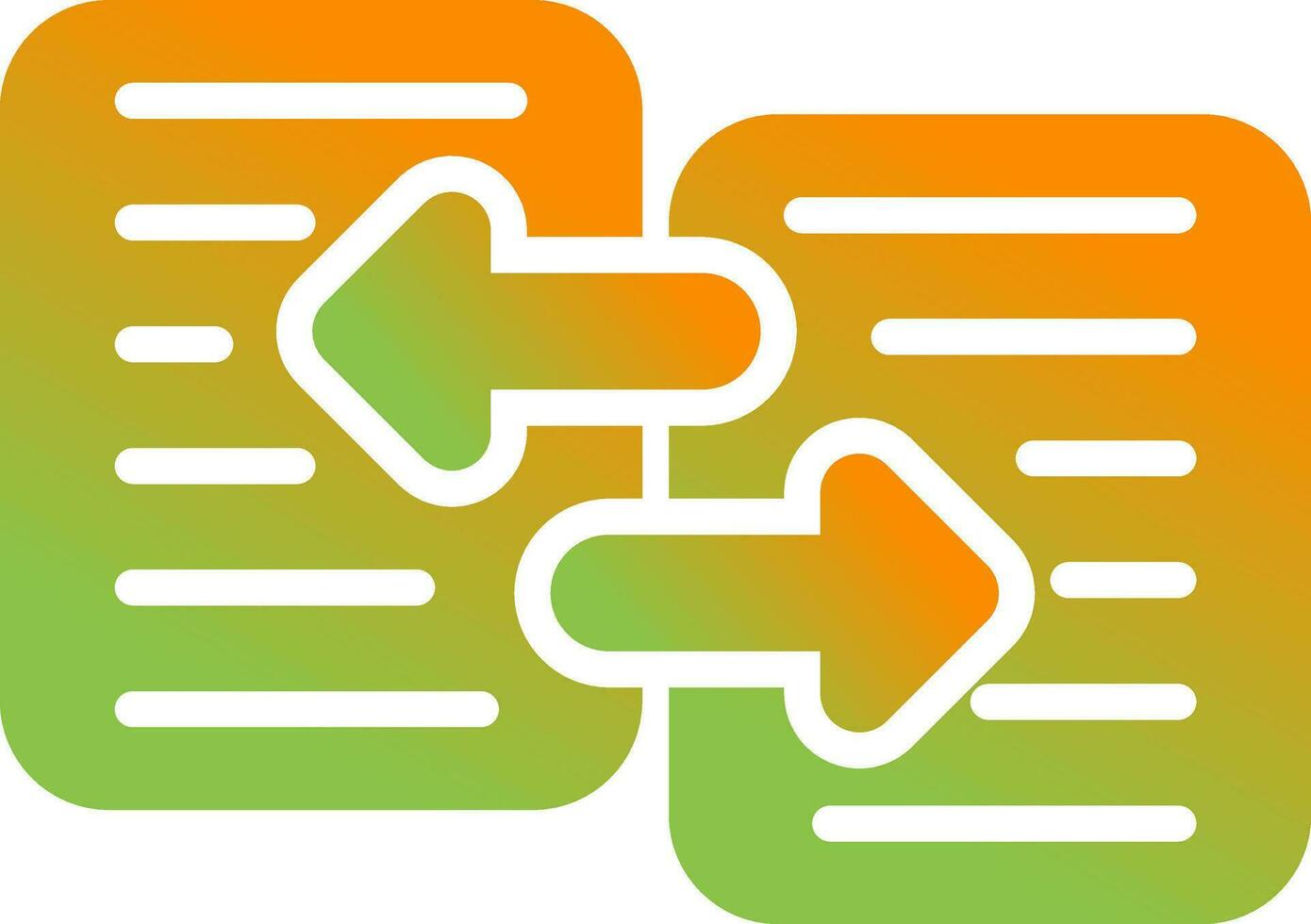 Data Transfer Vector Icon