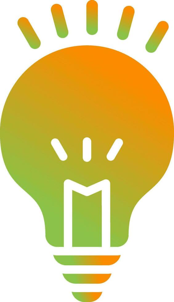 Light Bulb Vector Icon