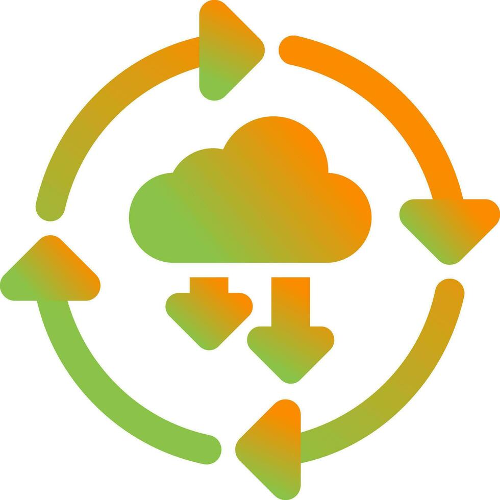 Continuous Deployment Vector Icon