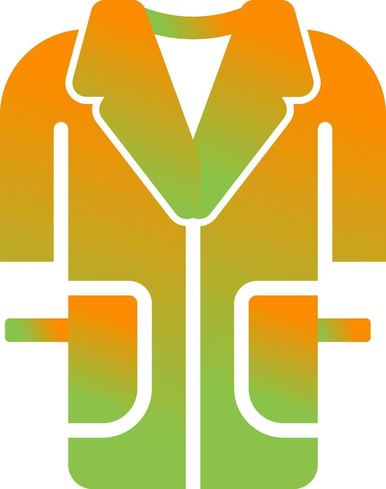 Lab Coat Vector Icon