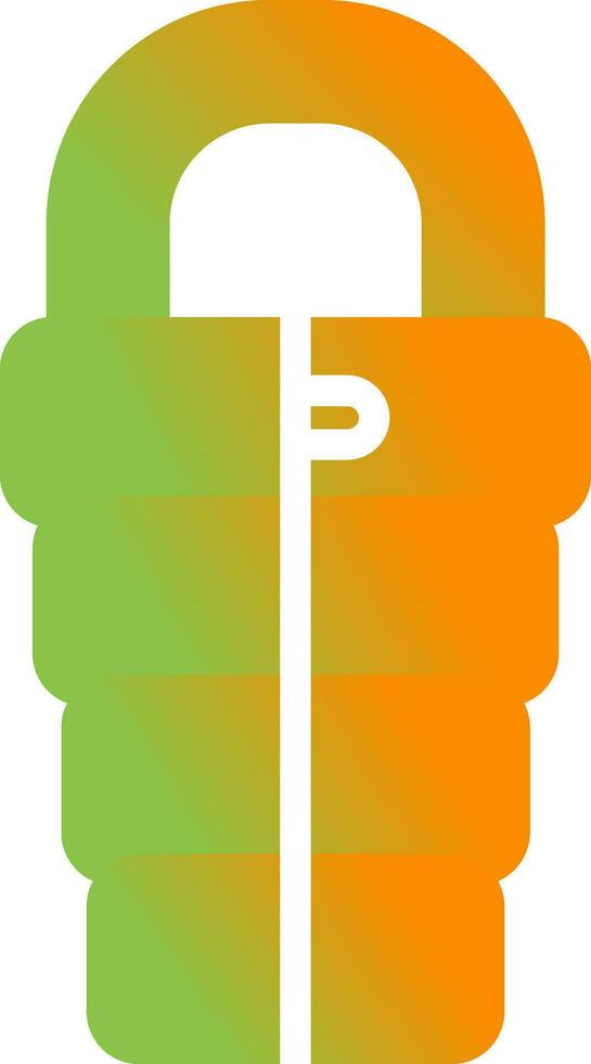 Sleeping bag Vector Icon