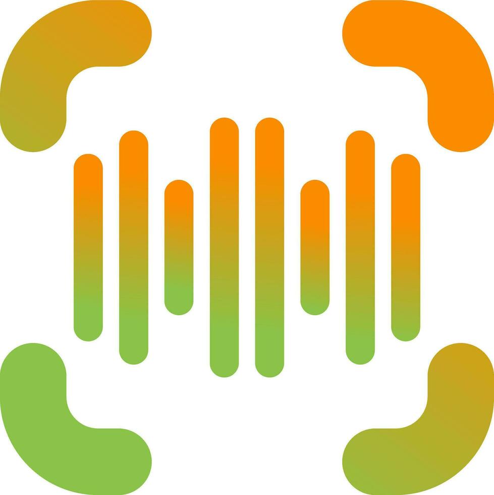 Voice Recognition Vector Icon