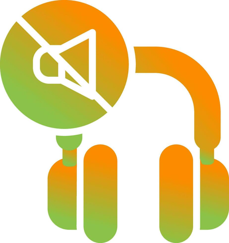 Noise-Canceling Headphones Vector Icon