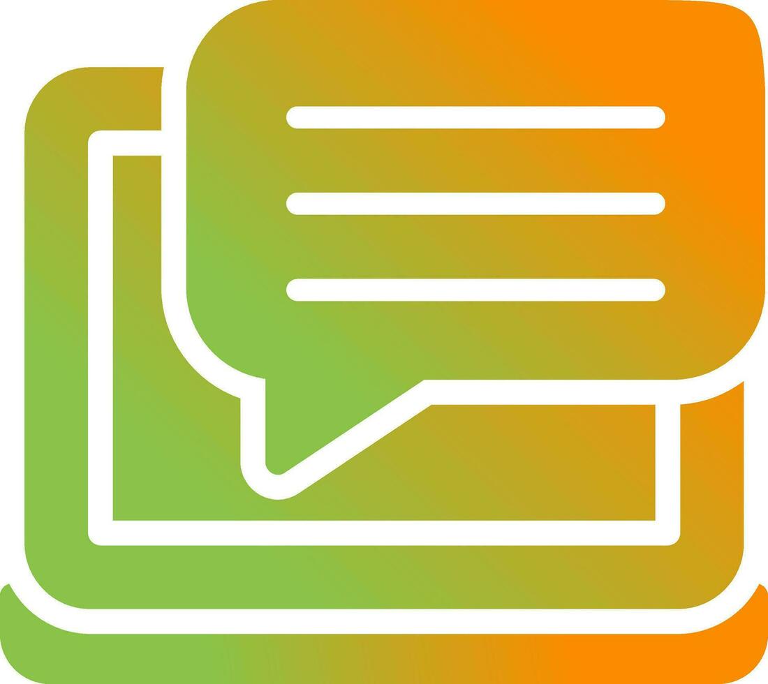 Live Chat Vector Icon