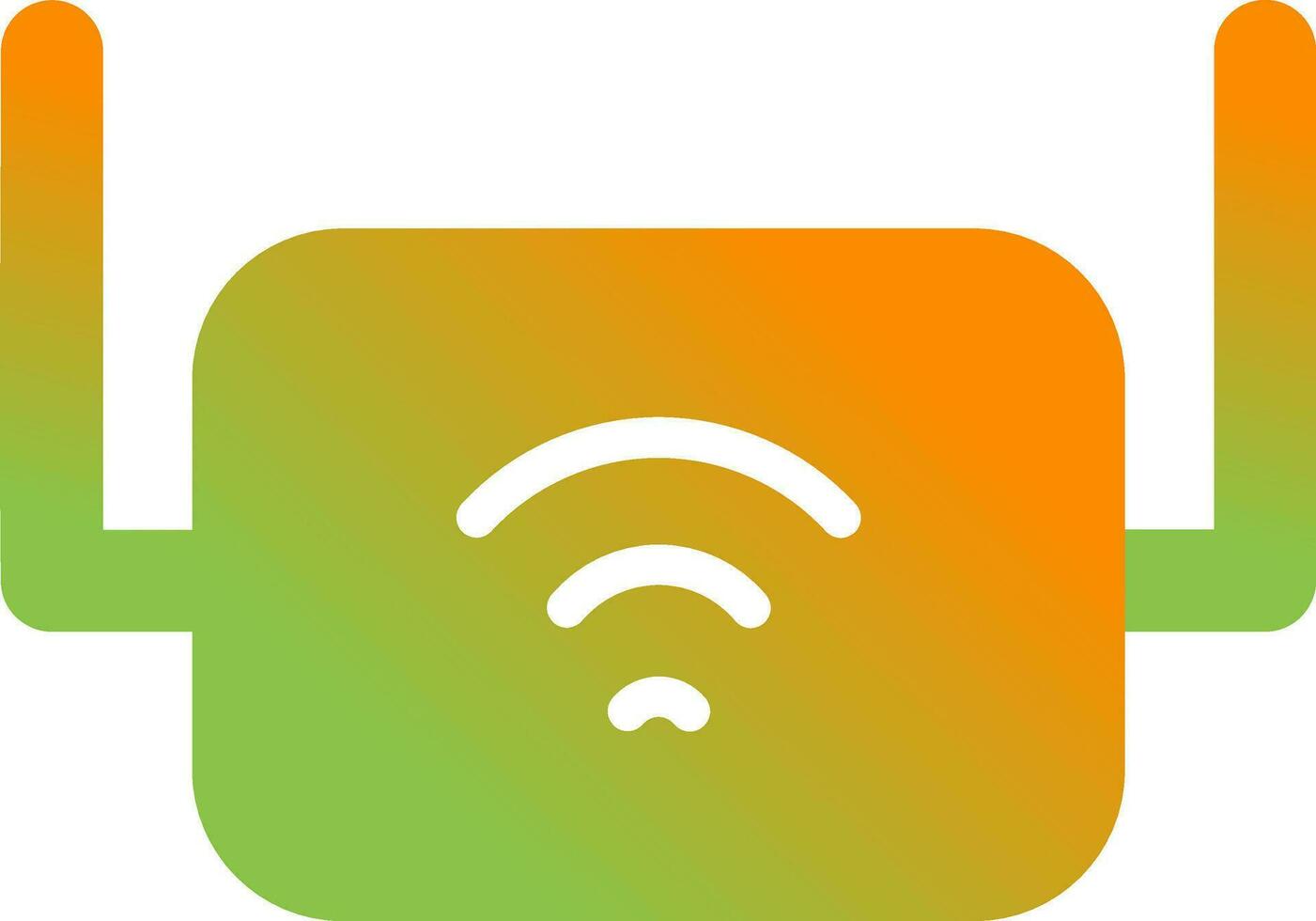 Wi-Fi Range Extender Vector Icon