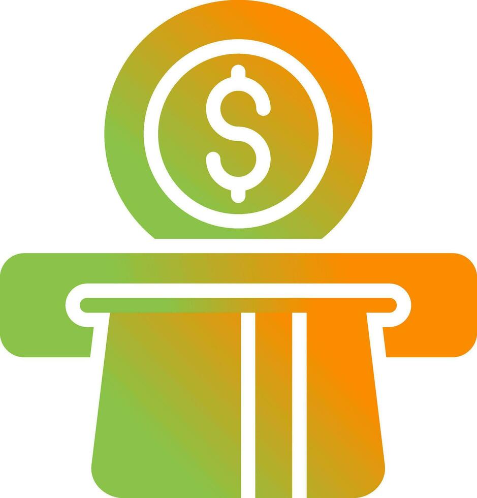 Automated Teller Machine Vector Icon