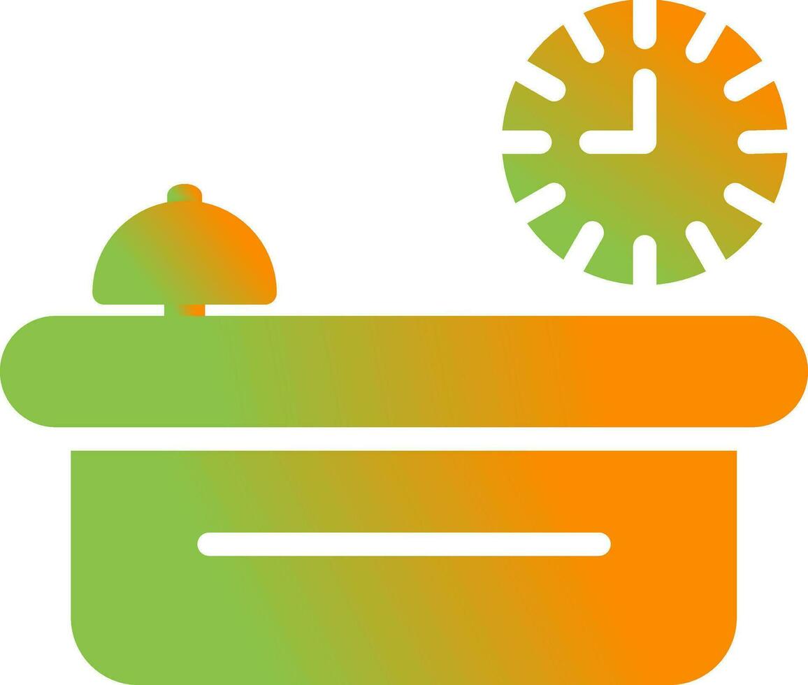 Customer Service Counter Vector Icon