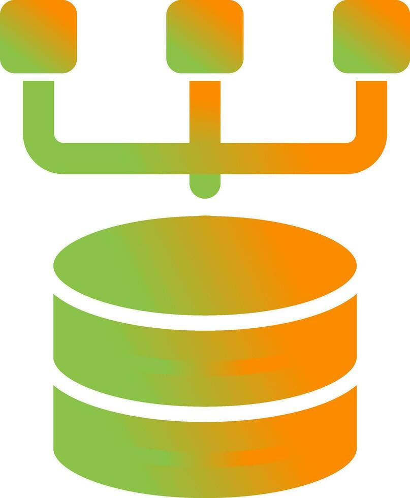Data Modeling Vector Icon