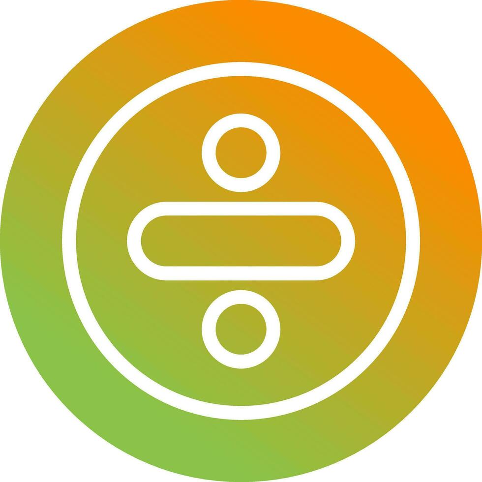 Division Vector Icon