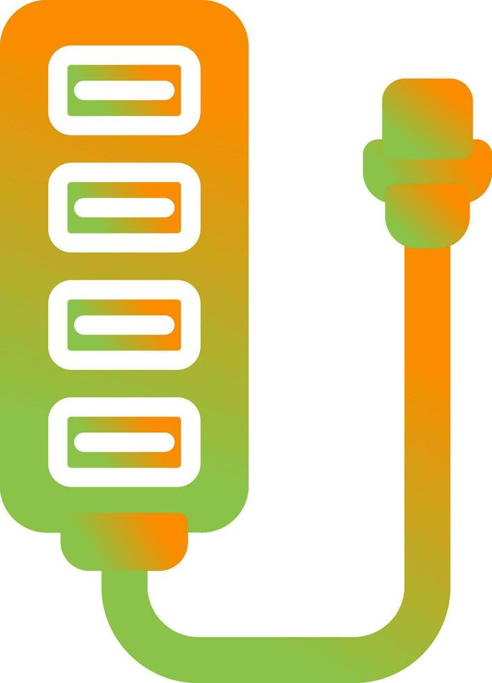 USB Hub Vector Icon