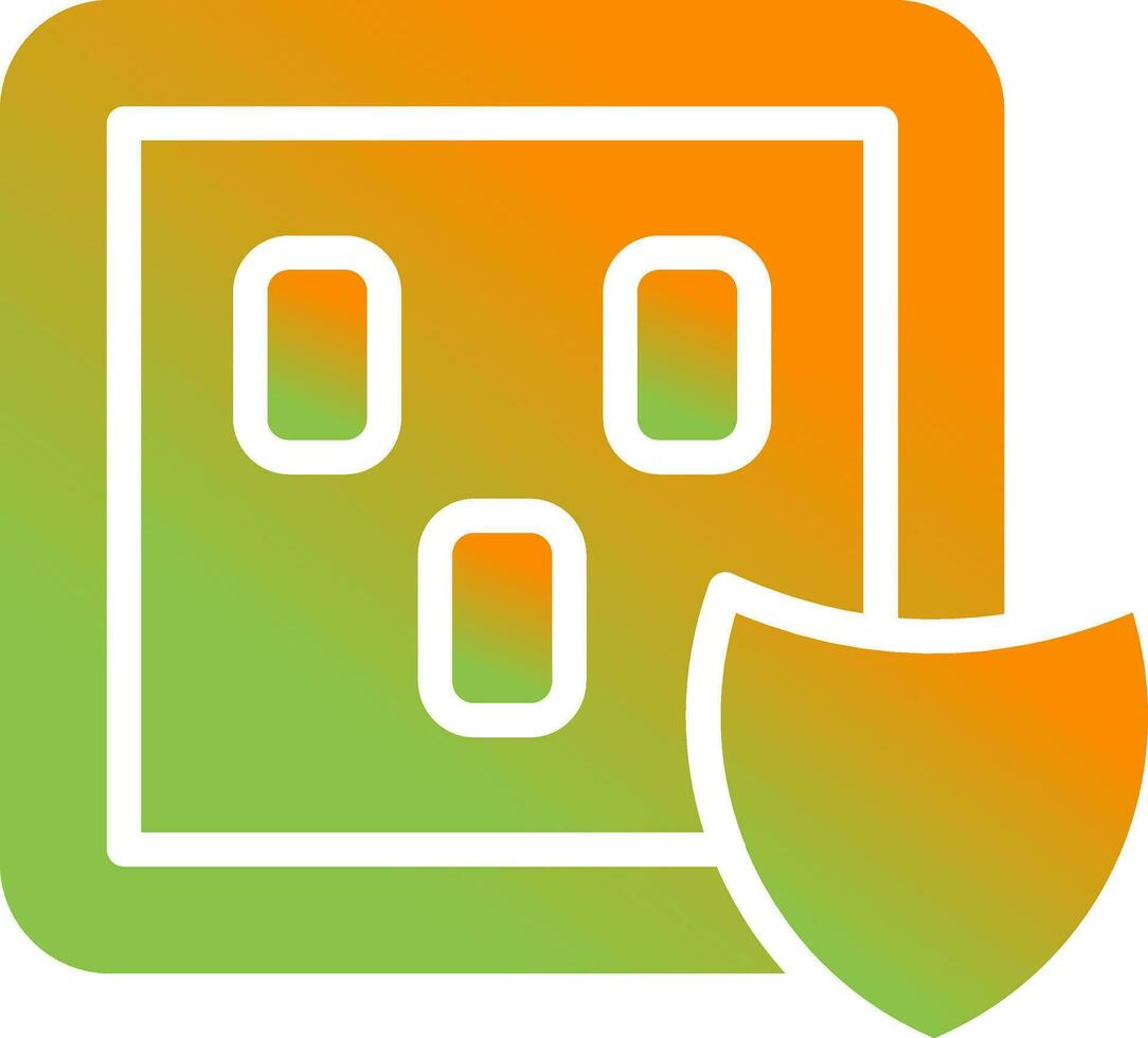 Surge Protector Vector Icon