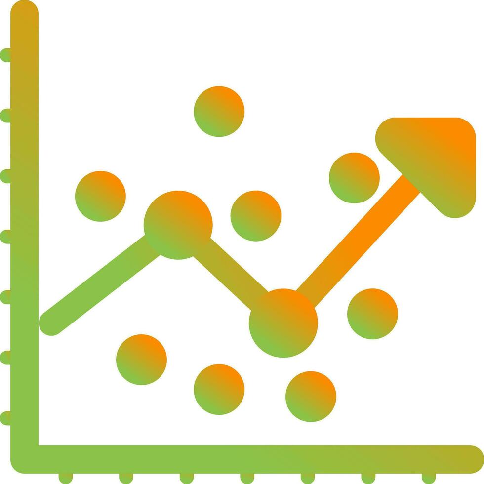 Regression Analysis Vector Icon
