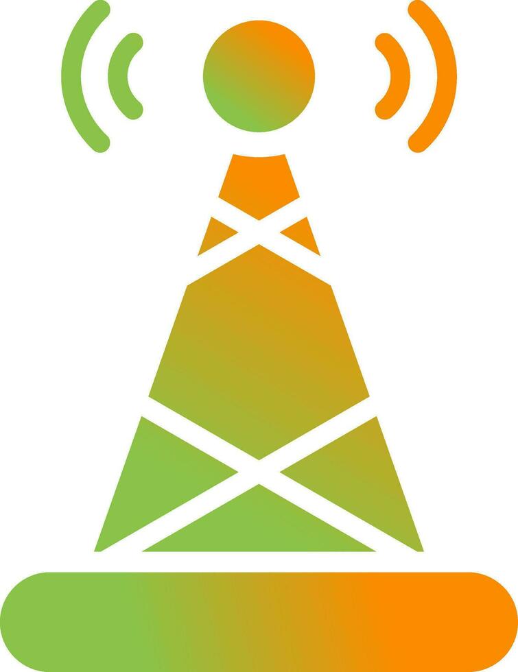 Bluetooth FM Transmitter Vector Icon