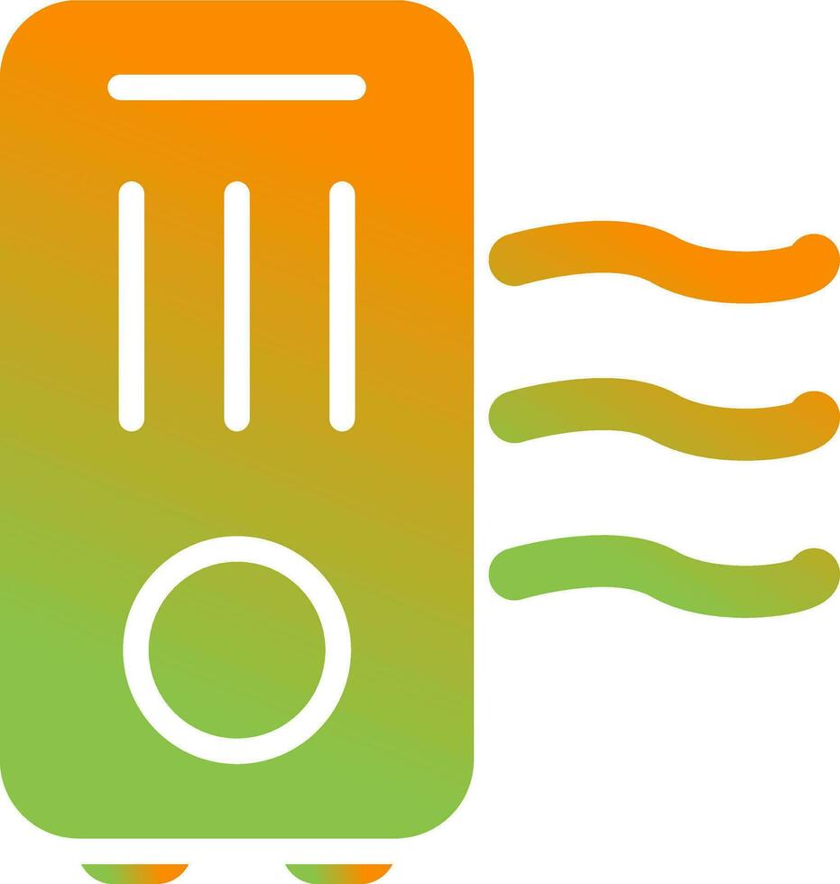 Portable Air Purifier Vector Icon