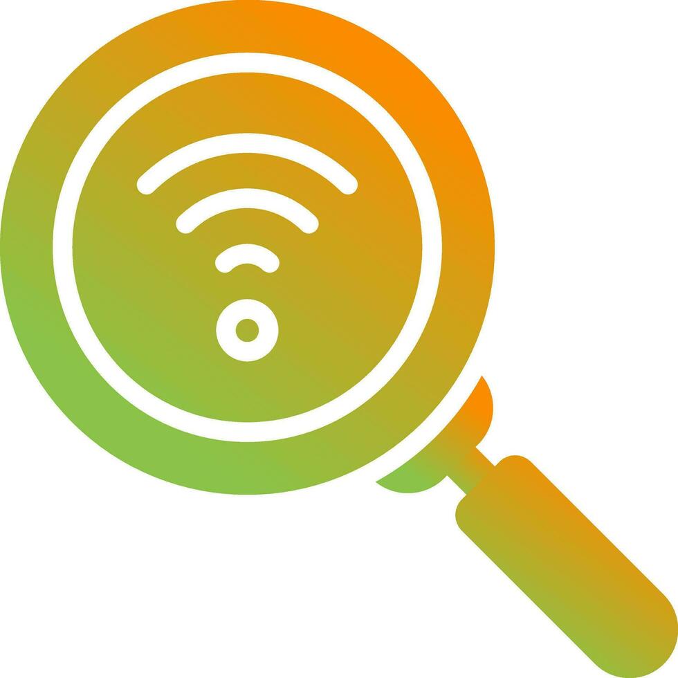 Network Discovery Vector Icon