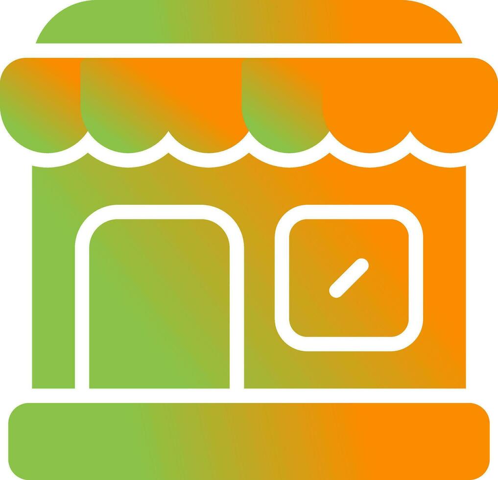 icono de vector de tienda