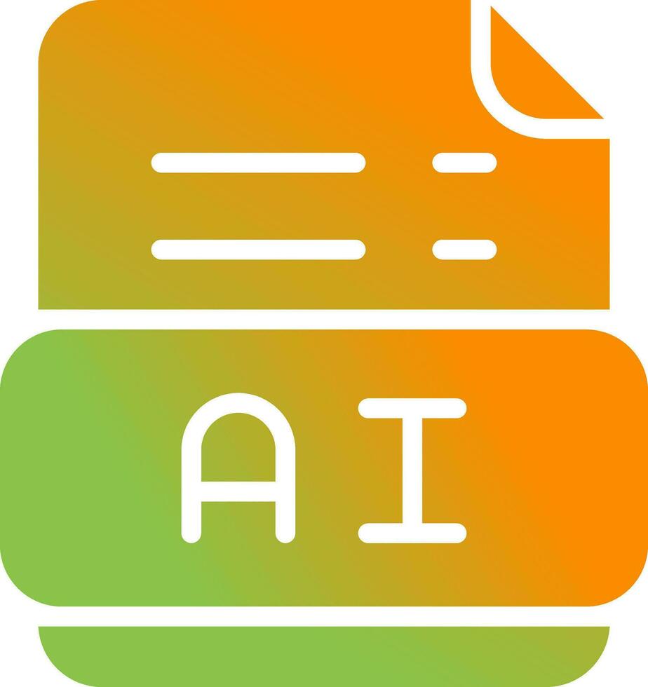 icono de vector de ai