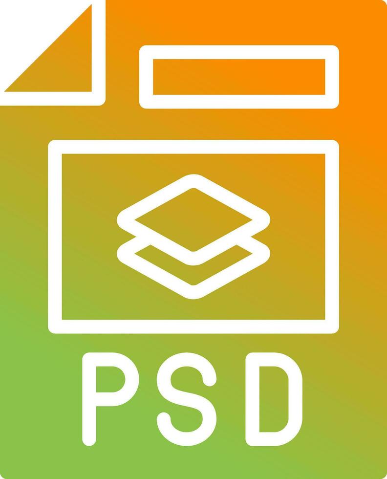 psd archivo vector icono