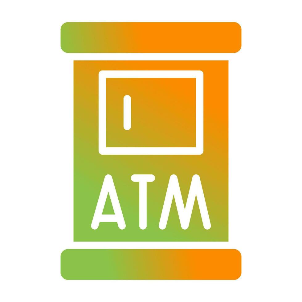 Atm Machine Vector Icon