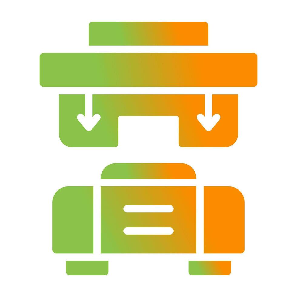 Press Machine Vector Icon