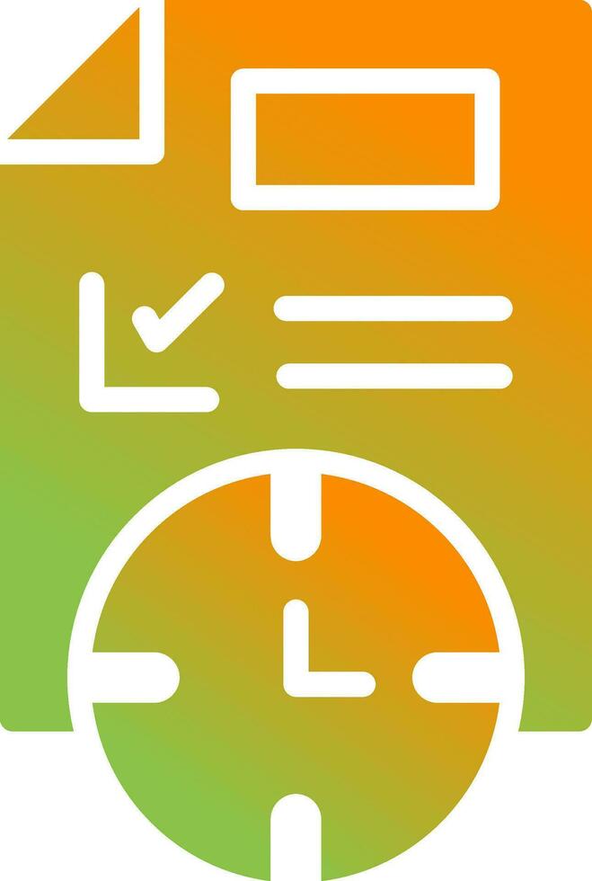 Deadline Vector Icon