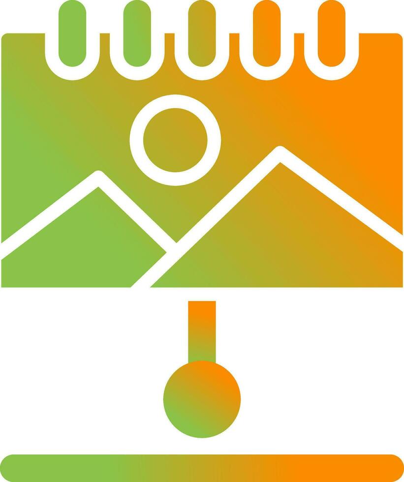 Canvas Vector Icon