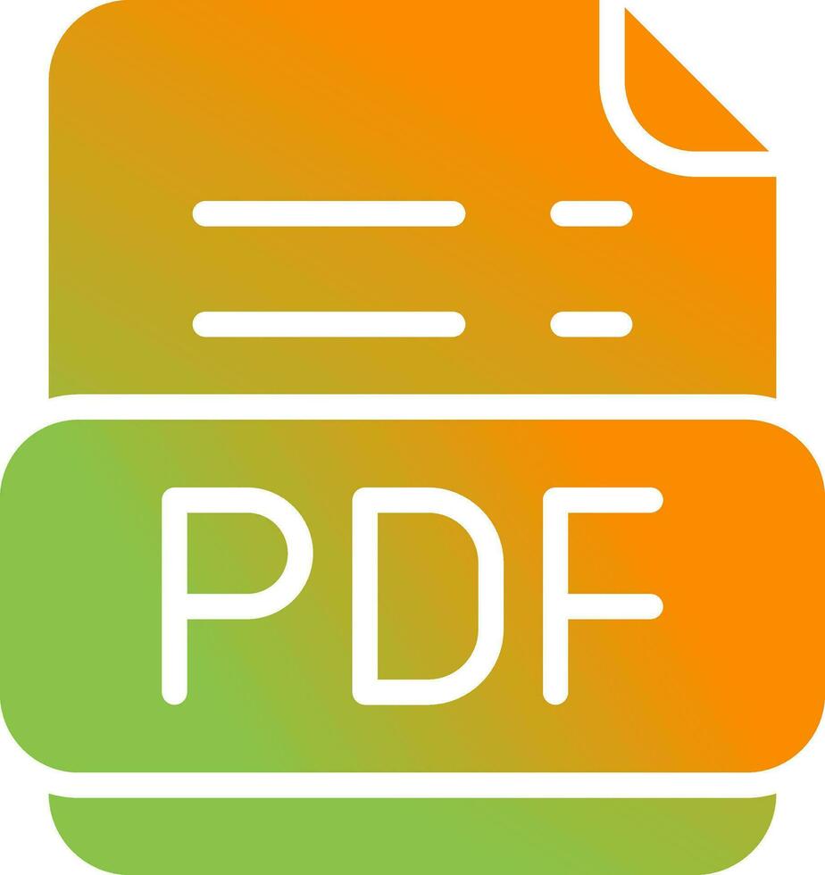 Pdf Vector Icon
