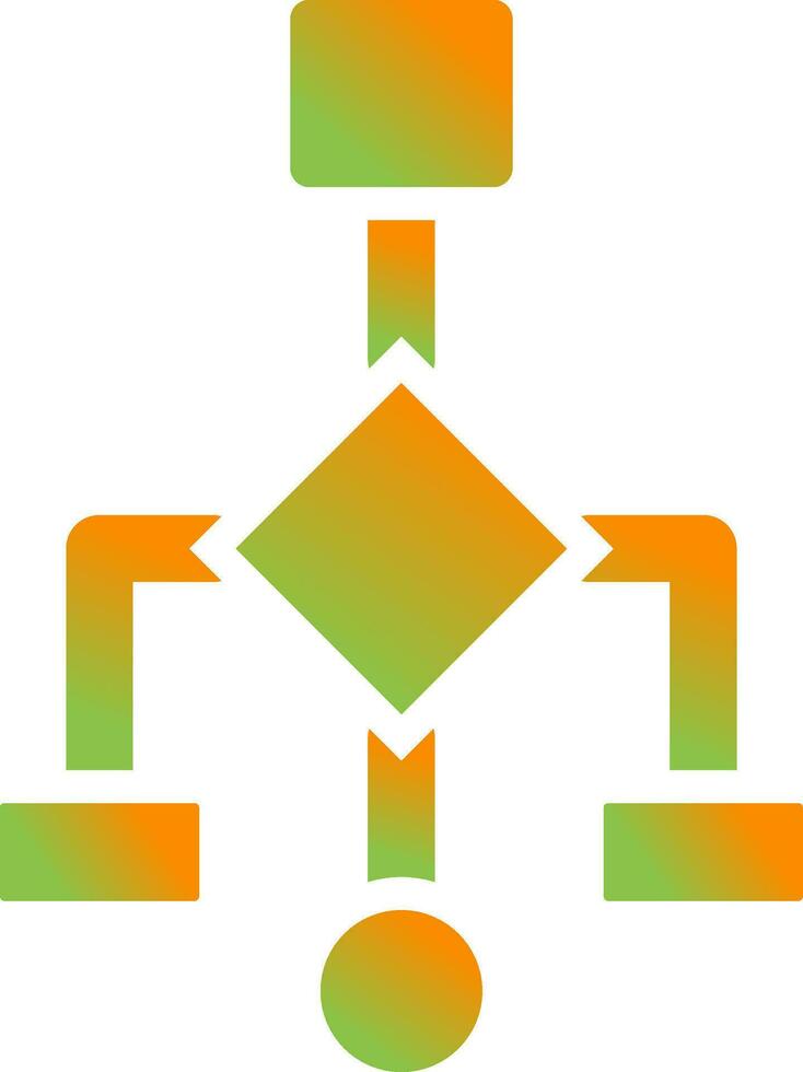 Affinity Diagram Vector Icon