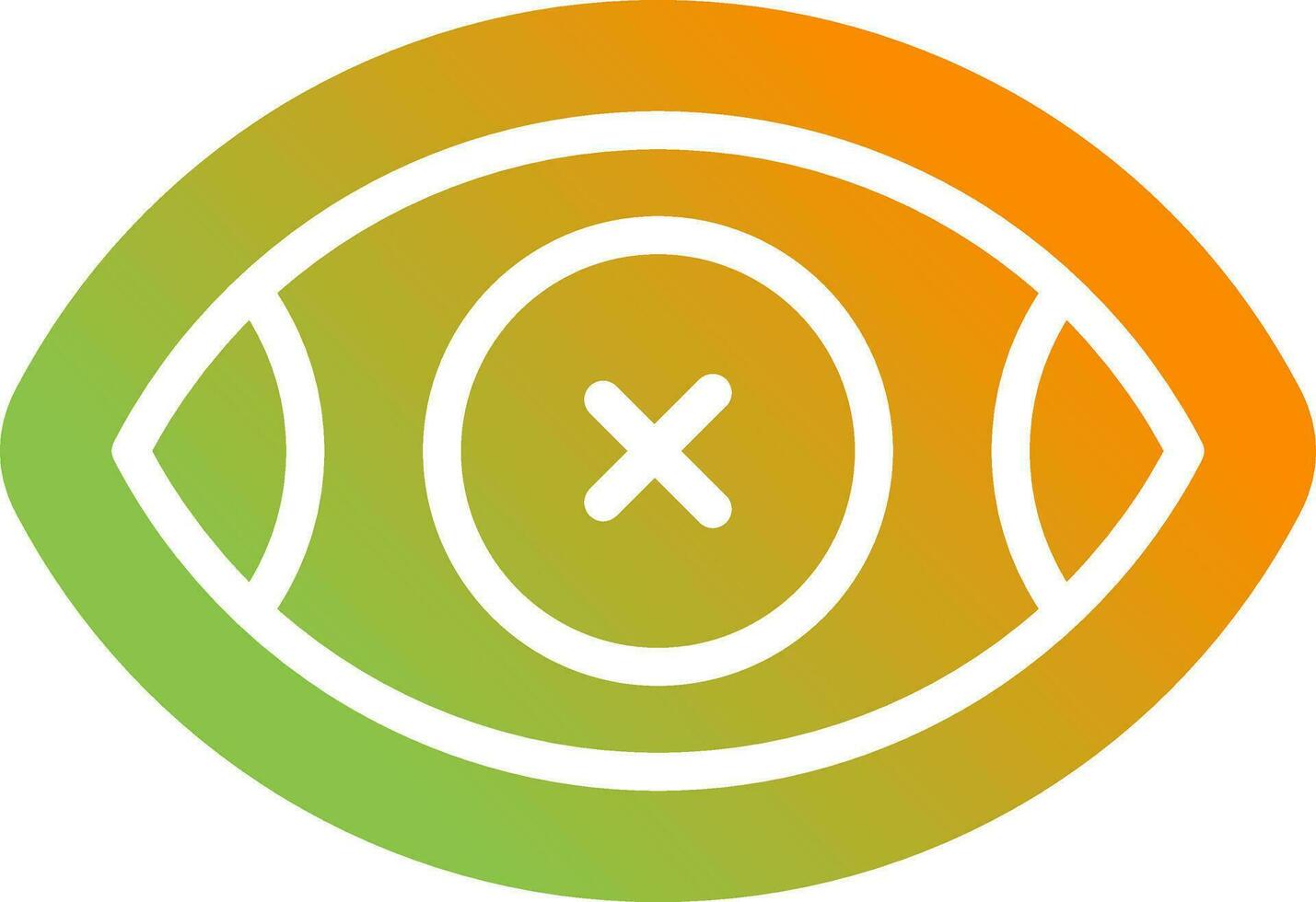 Eye Crossed Vector Icon