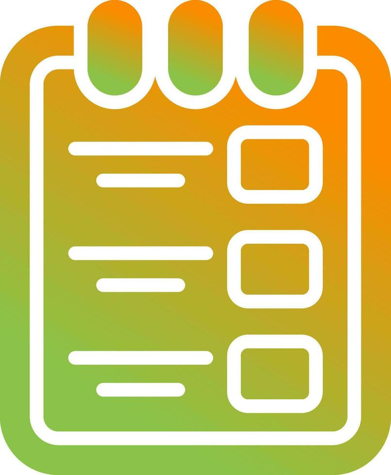 Task list with clipboard Vector Icon