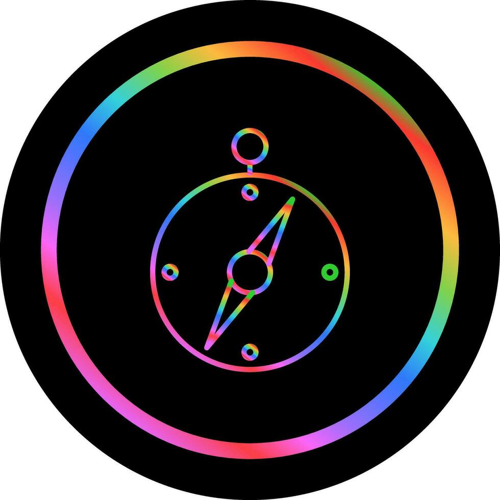 Directional Compass Vector Icon